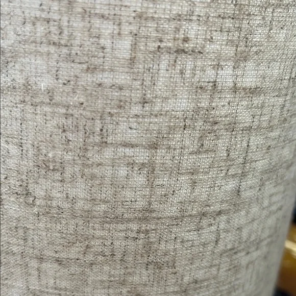 Elegant Cream Fabric Lamp Shade - Picture 3 of 5